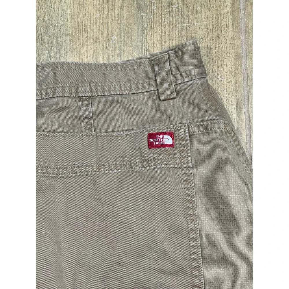 The North Face Mens Cargo Shorts Khaki Brown Tan Hiking Utility Outdoor 38 (36)
